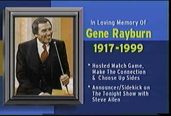 A Tribute to Gene Rayburn